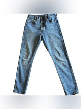 Levi's Women's 501 Skinny Blue Denim Jeans W28 L28 Premium Classiccore